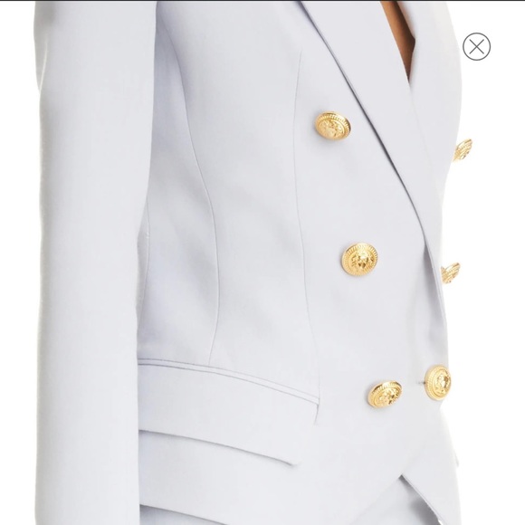 Balmain Paris Double Breasted Wool Blazer - Picture 5 of 6